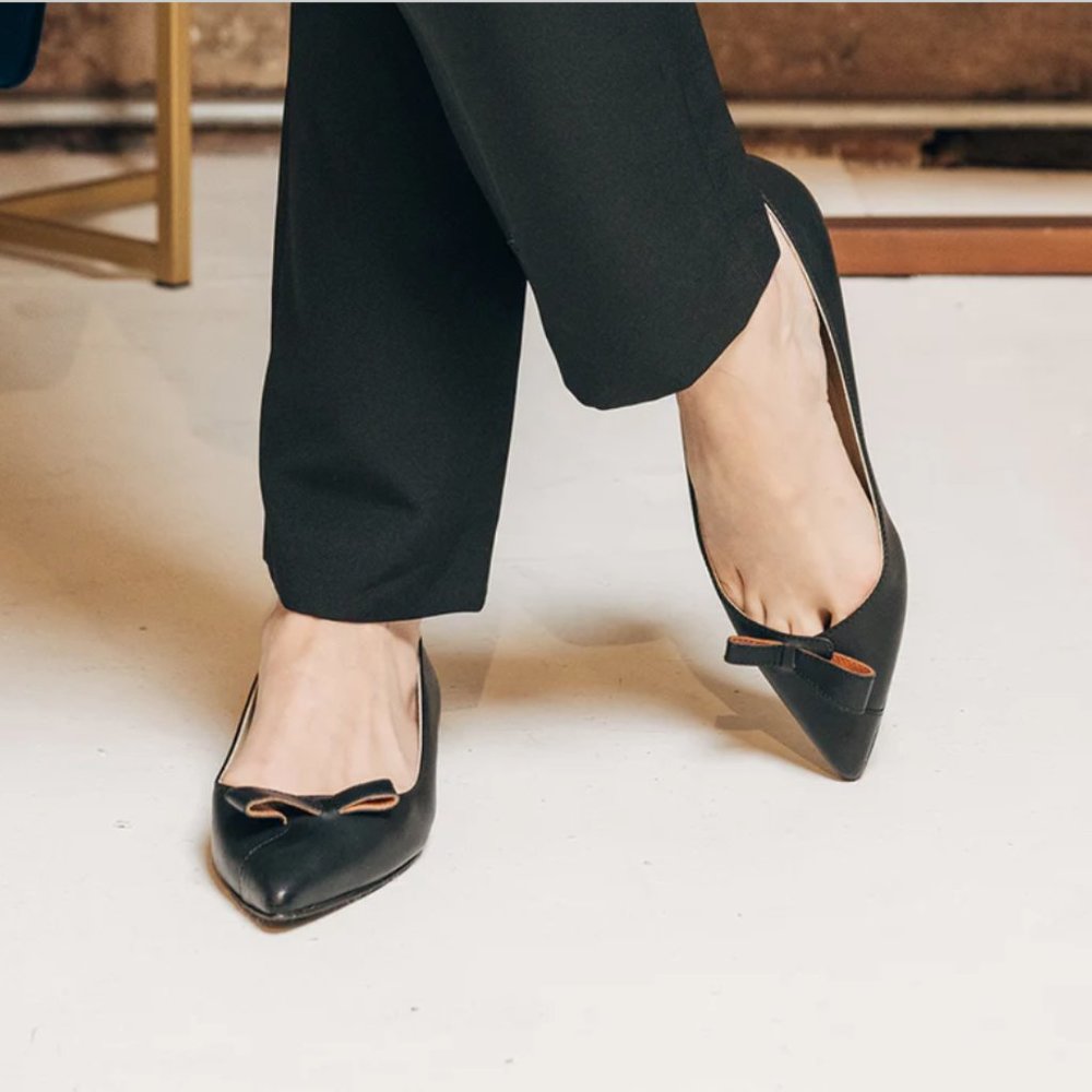 Sarah Flint Natalie Flats (Black) Size 38.5